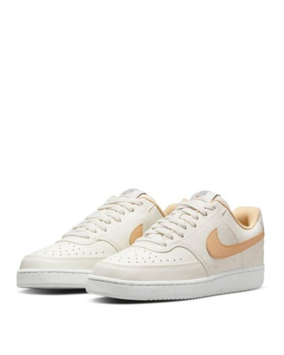 DEPORTIVO Nike Court Vision Low BE Womens Sh AA MATERIALES RECICLADOS PERFORACIONES EN LA PUNTERA Y LOS LATERALES SUELA EXTERIOR