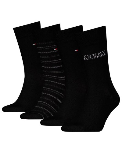 CALCETINES TH MEN SOCK 4P BLACK