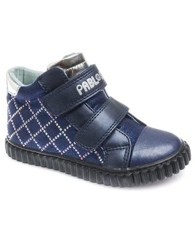 BOTÍN SUEDE NAVY GLITTER