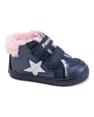 BOTIN MICROFIBRA NAVY