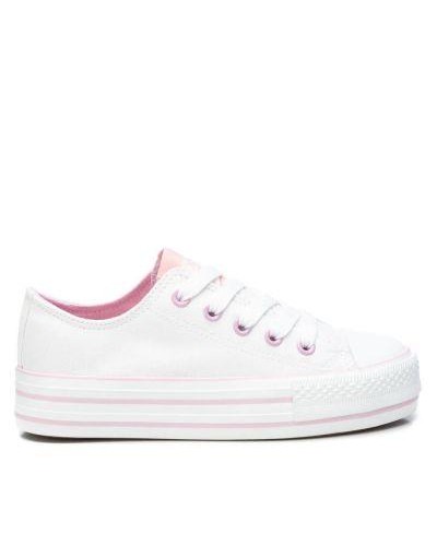 ZAPATO NIÑA LONA NUDE