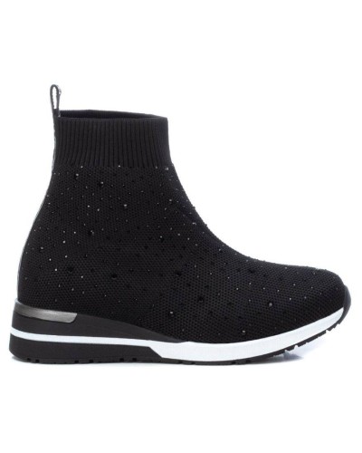 BOTIN NIÑA - TEXTIL NEGRO