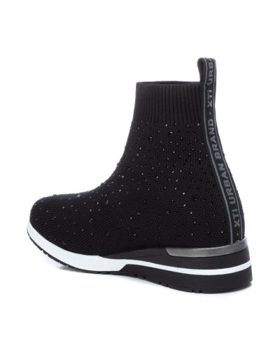 BOTIN NIÑA - TEXTIL NEGRO