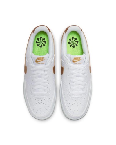 DEPORTIVO NIKE COURT VISION LOW NEXT NATURE BLANCO / ORO