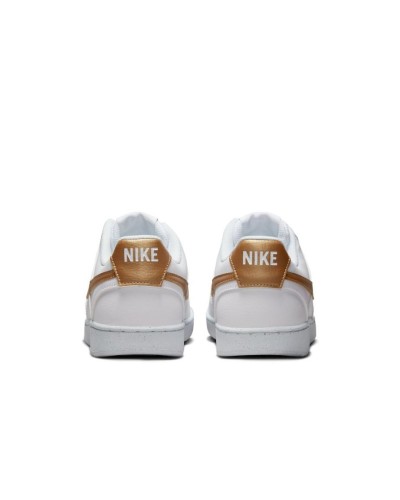 DEPORTIVO NIKE COURT VISION LOW NEXT NATURE BLANCO / ORO