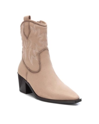 BOTÍN TACÓN SEÑORA ANTELINA BEIGE
