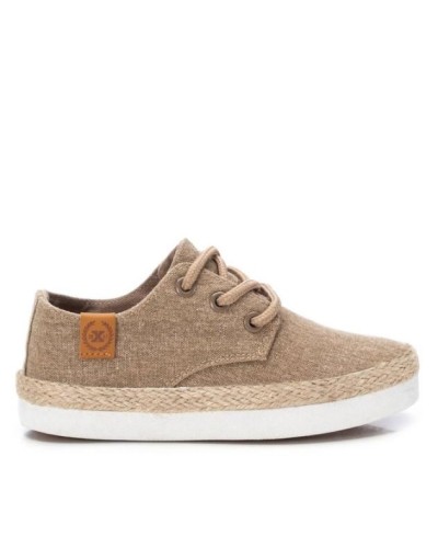 ZAPATO NIÑO LONA TAUPE