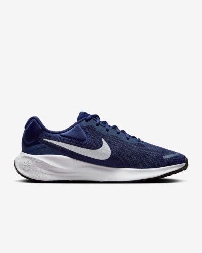 DEPORTIVO NIKE REVOLUTION 7 MENS ROAD RUNNING MARINO / PLATA