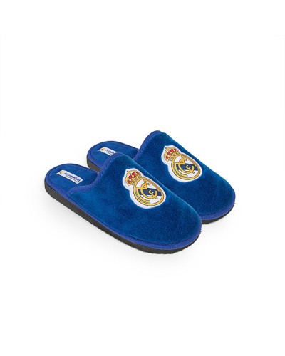 ZAPATILLAS DE CASA CHINELA PEGADO REAL MADRID AZUL