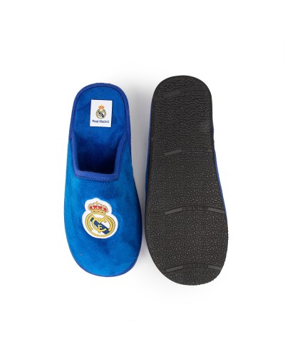 ZAPATILLAS DE CASA CHINELA PEGADO REAL MADRID AZUL