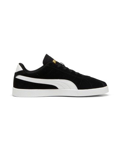 DEPORTIVO PUMA CLUB II NEGRO / BLANCO / ORO