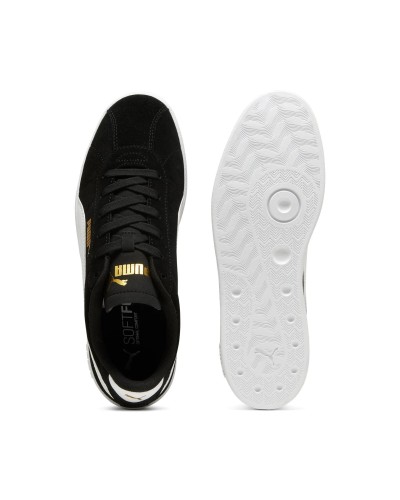 DEPORTIVO PUMA CLUB II NEGRO / BLANCO / ORO