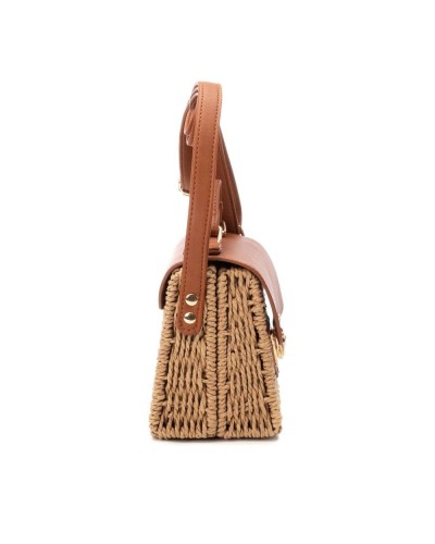 BOLSO SEÑORA RAFIA CAMEL