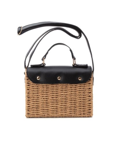 BOLSO SEÑORA RAFIA NEGRO