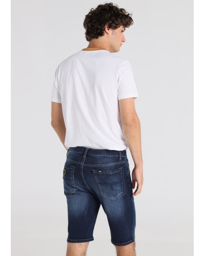 BERMUDA TEJANA SLIM TIRO MEDIO BLAKE-LUC DARK BLUE