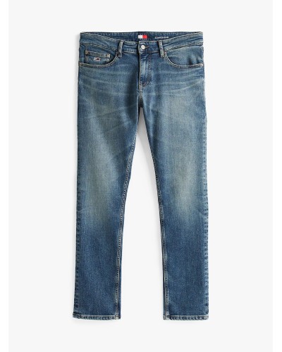 PANTALÓN LARGO VAQUERO SCANTOM SLIM DENIM DARK