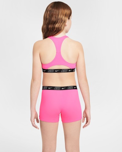 CONJUNTO SHORTS Y BIKINI RACERBACK HYPER PINK