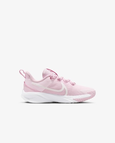 DEPORTIVO NIKE STAR RUNNER 4 LITTLE KIDS SHOES ROSA / BLANCO