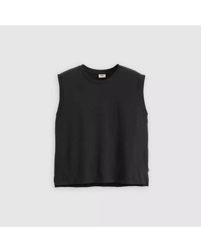 CAMISETA MANGA CORTA BOXY TANK CAVIAR SLUB