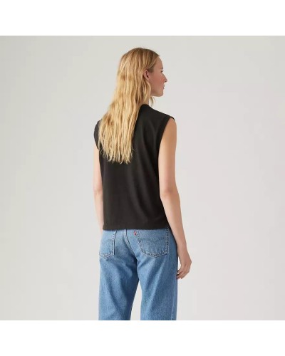 CAMISETA MANGA CORTA BOXY TANK CAVIAR SLUB