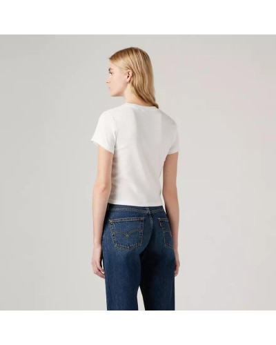CAMISETA MANGA CORTA ESSENTIAL SPORTY TEE WHITE