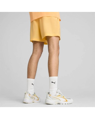 PANTALÓN CORTO ESSENTIALS LOGO LAB WOVEN SHORTS 5" NARANJA