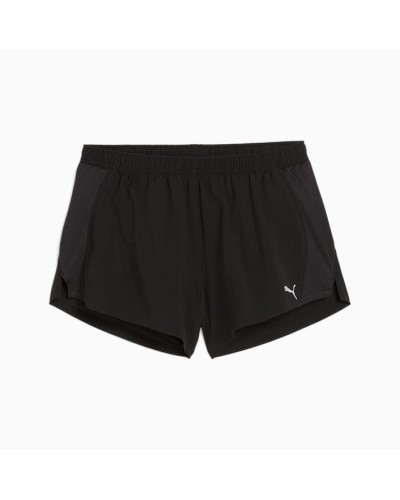 PANTALÓN CORTO RUN VELOCITY 3" SHORT NEGRO
