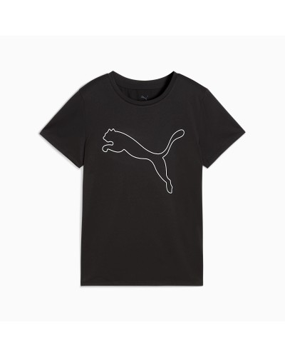 CAMISETA MANGA CORTA TAD ESSENTIAL LOGO TEE NEGRO
