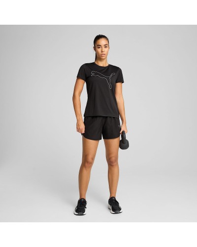 CAMISETA MANGA CORTA TAD ESSENTIAL LOGO TEE NEGRO