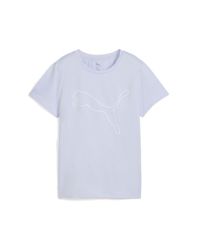 CAMISETA MANGA CORTA TAD ESSENTIAL LOGO TEE COOL WEATHER AZUL CLARO