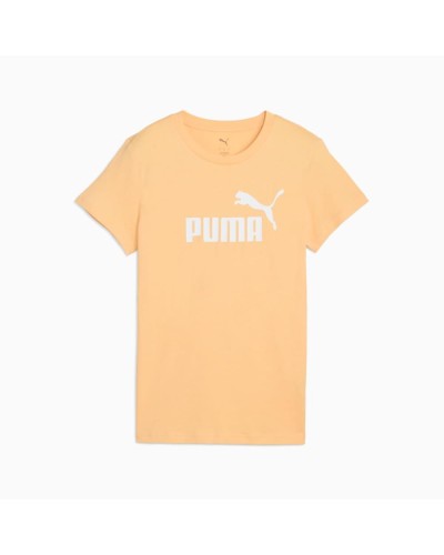 CAMISETA MANGA CORTA ESSENTIAL NO.1 LOGO TEE ALMOST APRICOT NARANJA