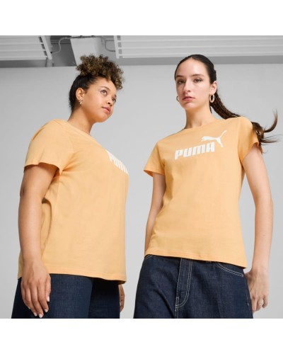 CAMISETA MANGA CORTA ESSENTIAL NO.1 LOGO TEE ALMOST APRICOT NARANJA