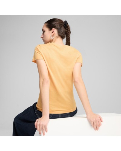 CAMISETA MANGA CORTA ESSENTIAL NO.1 LOGO TEE ALMOST APRICOT NARANJA