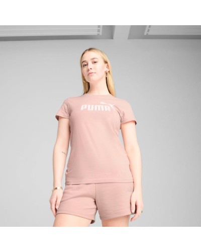 CAMISETA MANGA CORTA ESSENTIAL NO.1 LOGO TEE ROSE QUARTZ ROSA