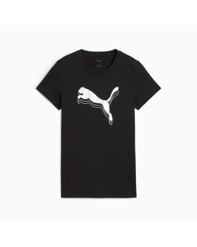 CAMISETA MANGA CORTA ESSENTIALS METALLIC TEE NEGRO