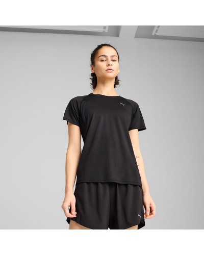 CAMISETA MANGA CORTA RUN VELOCITY TEE NEGRO