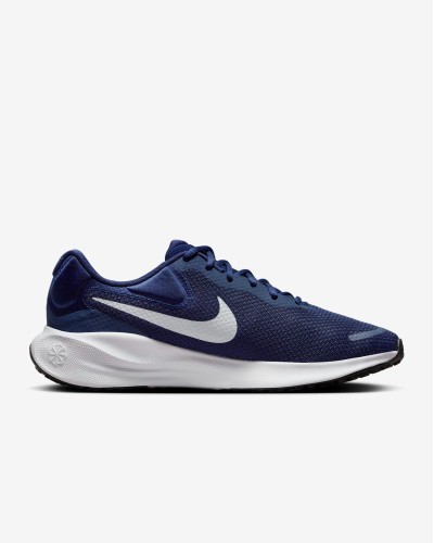 DEPORTIVO NIKE REVOLUTION 7 MENS ROAD RUNNING MARINO / PLATA