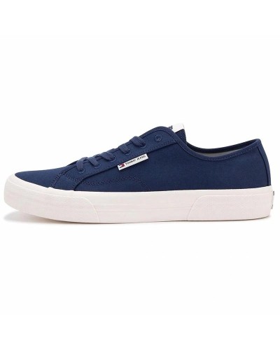 LONA TOMMY JEANS MAN LACE UP CANVAS COLOR VELVET BLUE