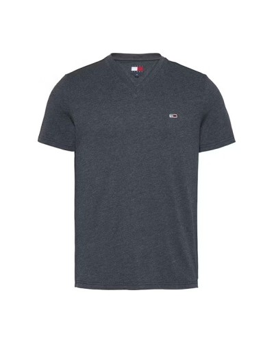 CAMISETA MANGA CORTA TOMMY JEANS MAN XSLIM JASPE 2.0 V-NECK TEE EXT DARK NIGHT NAVY HEATHER