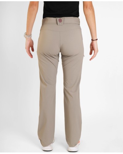 PANTALÓN LARGO TREKKING CINDIRELLA BEIGE / CIRUELA / NUEZ