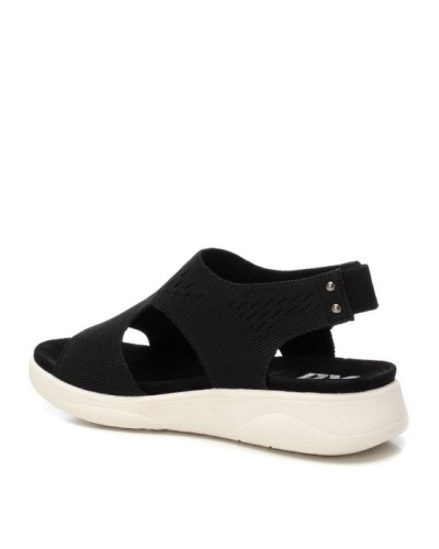 SANDALIA SEÑORA TEXTIL NEGRO