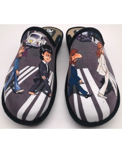 ZAPATILLA DE CASA SUAPEL NEGRO