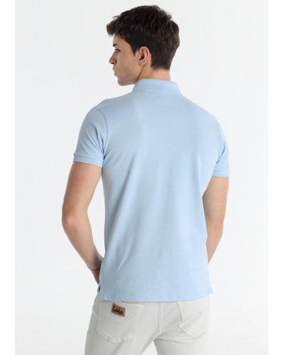 POLO MANGA CORTA BASIC LOGO TORO FILIPO-CLASSIC AZUL CLARO