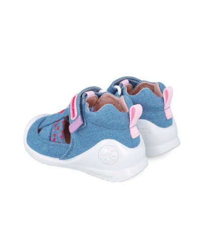 SANDALIA TWIN TEJANO INDIGO