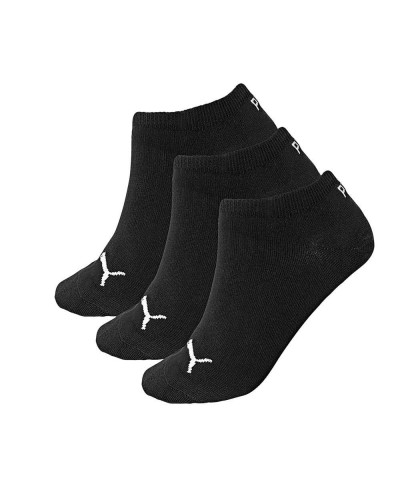 PACK 3 CALCETINES PUMA UNISEX SNEAKER PLAIN BLACK