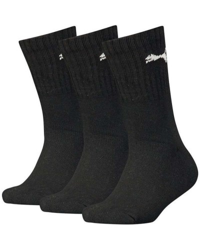 PACK 3 CALCETINES PUMA KIDS CREW SOCK BLACK
