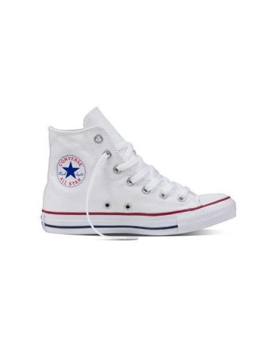 BOTA LONA ALL STAR HI OPTICAL WHITE UNI C/O PARTE SUPERIO DE LONA LIGERA Y DURADERA CORTE ALTO PARA UNA PROTECCIÓN CLÁSICA OJALE