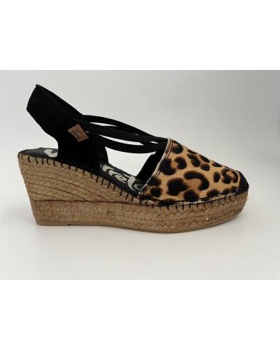 ALPARGATA CUÑA PORTO BEIG TILO 5 C TOSTADO