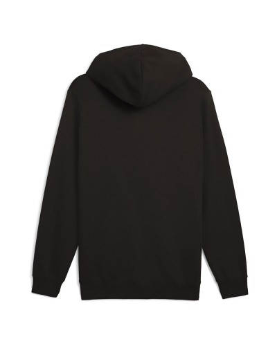 SUDADERA CAPUCHA ESS 2 COLOR NO.1 LOGO HOODIE NEGRO / AMARILLO