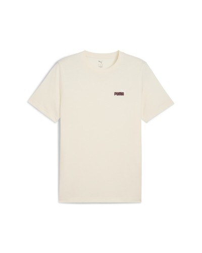 CAMISETA MANGA CORTA ESS 2 COLOR SMALL NO.1 LOGO TEE BEIGE